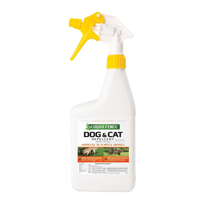 Liquid Fence Dog & Cat Repellent Spray - 32 oz image number null
