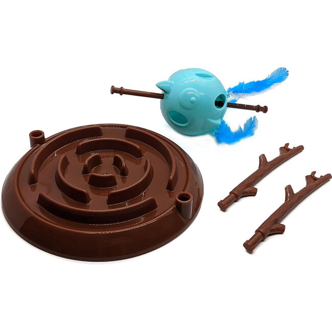 Doc & Phoebe's Twirly Bird Cat Feeder image number null