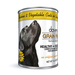 Dave's Pet Food Grain-Free Dog Food - Chicken & Vegetable Cuts in Gravy - 13.2 oz