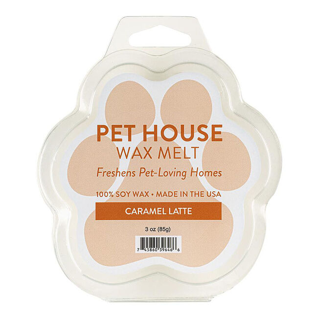 Pet House Candle Caramel Latte Wax Melt image number null