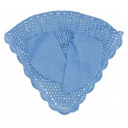Horse Fare Scalloped Edge Ear Net