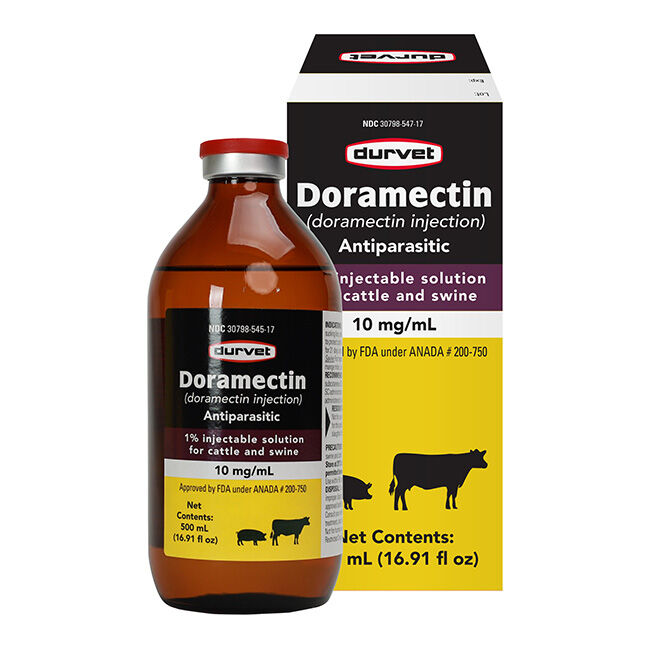 Durvet Doramectin Injection - 500 mL image number null