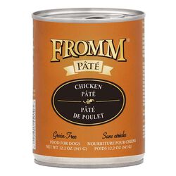 Fromm Gold Chicken Pate Canned Dog Food - 12.2oz