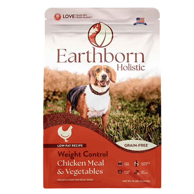 Earthborn Holistic Weight Control Dog Food - Chicken Meal & Vegetable Recipe image number null