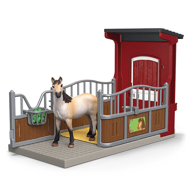 Schleich Ponybox with Mustang Mare image number null