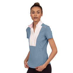 Chestnut Bay Women's SkyCool Liberty Show Sport Shirt - Skyblue