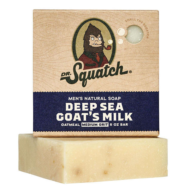 Dr. Squatch Men's Natural Soap - Deep Sea Goat's Milk - 5 oz image number null