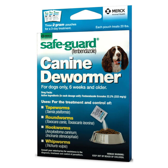 Merck Safe-Guard Canine Dewormer image number null