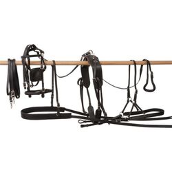 Tough1 Tracker Leather Pony Harness