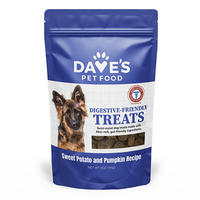Dave's Pet Food Digestive-Friendly Dog Treats - Sweet Potato & Pumpkin Recipe - 5 oz image number null