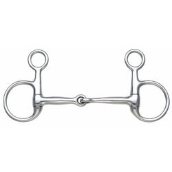 Shires Hanging Cheek Snaffle Stainless Steel