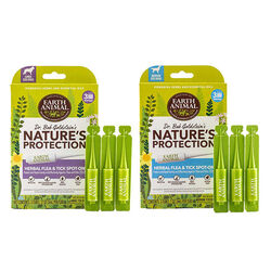 Earth Animal Nature’s Protection Flea & Tick Herbal Spot-On for Dogs