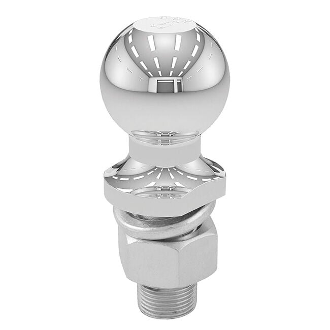 CURT 2" Chrome Trailer Hitch Ball image number null