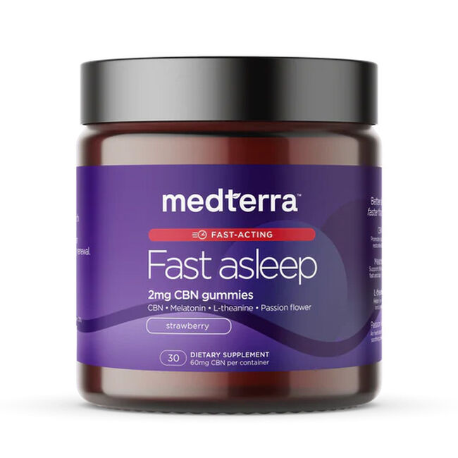 Medterra Fast Asleep Fast-Acting Gummies image number null