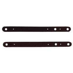 Weaver Latigo Leather Heel Straps - Burgundy
