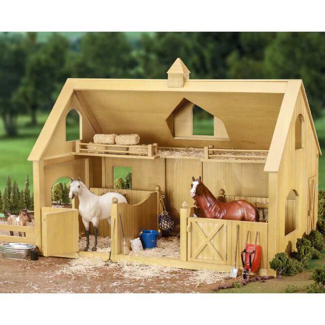 Breyer Deluxe Wood Barn with Cupola image number null