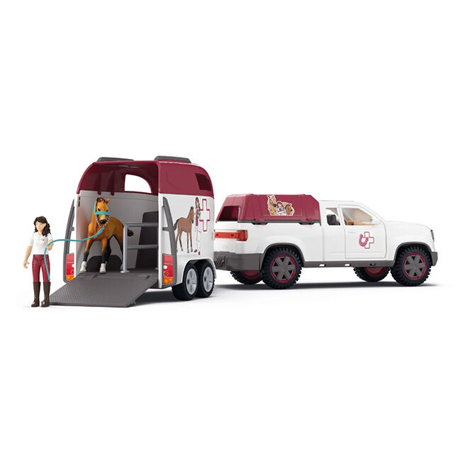 Schleich Mobile Vet with Trailer image number null