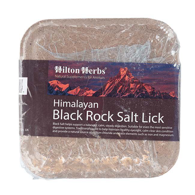 Hilton Herbs Himalayan Black Rock Salt Lick - 2.2 lb image number null