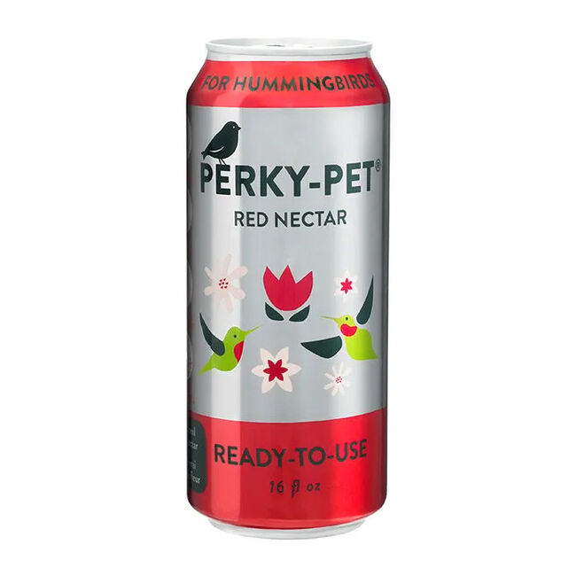 Perky-Pet Ready-to-Use Hummingbird Nectar - Red - 16 oz image number null