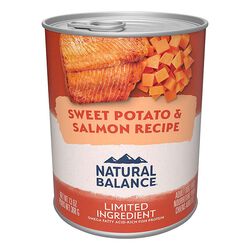 Natural Balance Reserve Limited Ingredient Dog Food - Sweet Potato & Salmon Recipe - 13 oz