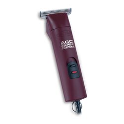 Andis AGC Super 2-Speed with T-84 Detachable Blade Clipper - Maroon