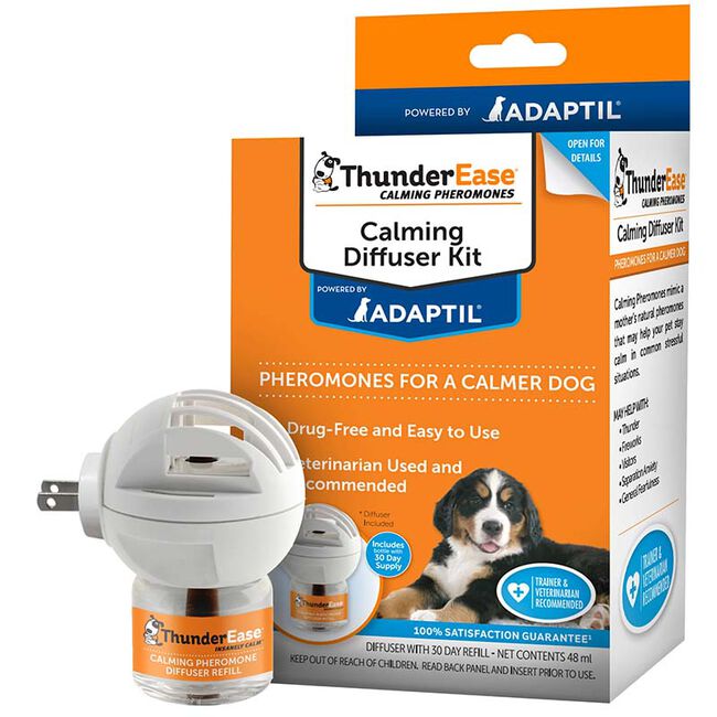 ThunderWorks ThunderEase Dog Calming Diffuser Kit - 30 Day image number null