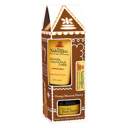 The Naked Bee Gingerbread Gift Collection - Orange Blossom Honey