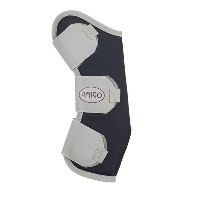 Horseware Amigo Ripstop Travel Boots - Navy/Silver - Closeout image number null