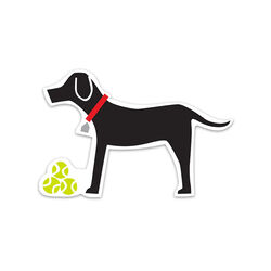 R. Nichols Die-Cut Sticker - Labrador