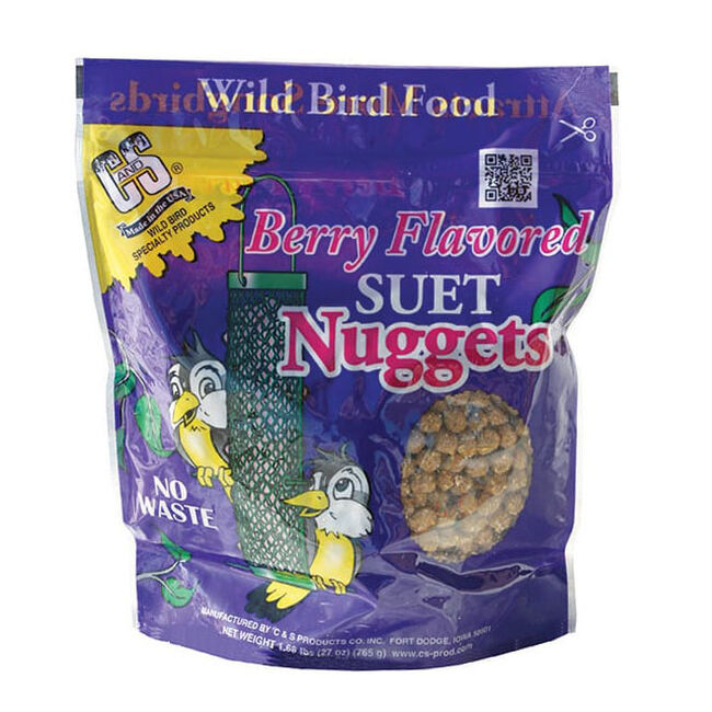 C&S Products Suet Nuggets - Berry Flavored - 27 oz image number null