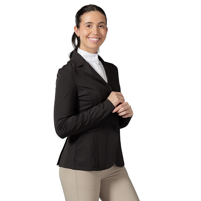 Equinavia Women's Kristi Lightweight Show Coat - Black image number null
