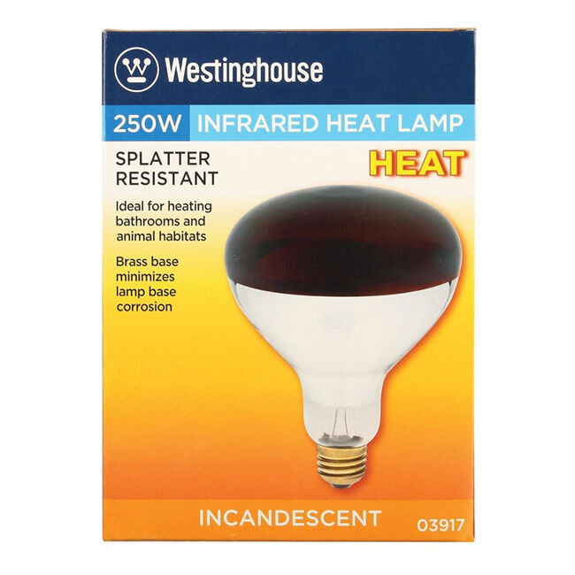 Westinghouse 250W Infrared Heat Lamp image number null