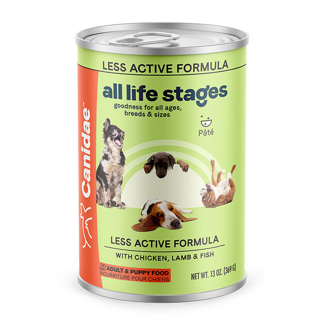 Canidae All Life Stages Dog Food Less Active Chicken Lamb Fish Formula 13 oz The Cheshire Horse