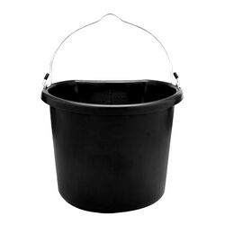 Fortex-Fortiflex 14-Quart Flatback Bucket - Black