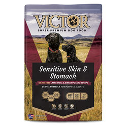 Victor Sensitive Skin & Stomach Grain-Free Dog Food - Lamb Meal & Sweet Potato Recipe