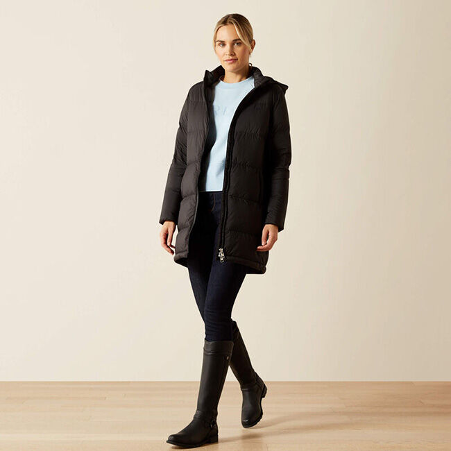 Ariat Women's UltraPuff Down Jacket - Black image number null