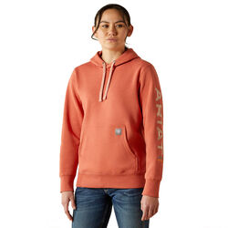 Ariat Women's Rebar Graphic Hoodie - Aragon Heather/Cameo