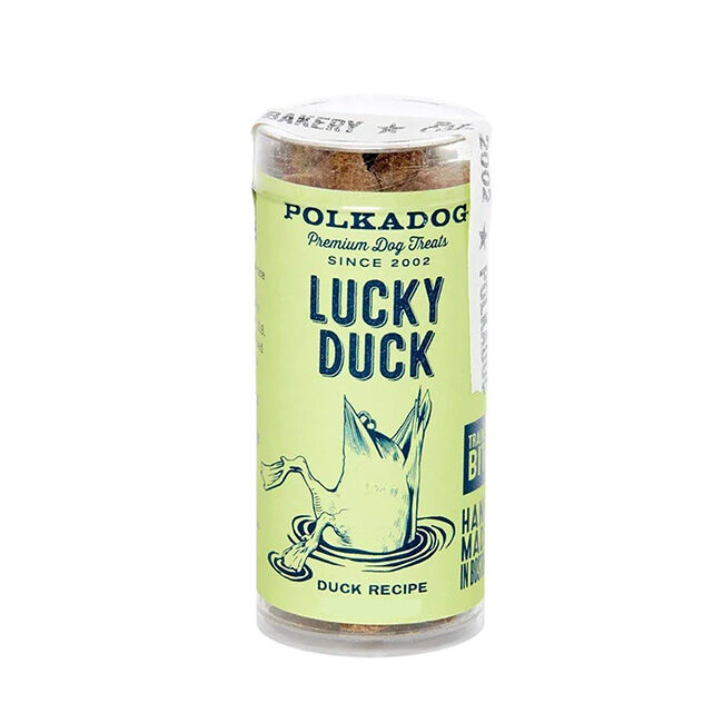 Polkadog Lucky Duck - Crunchy Bits for Dogs image number null