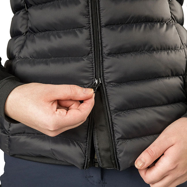 Back on Track Women's Luna Lightweight Puffer Vest - Black image number null