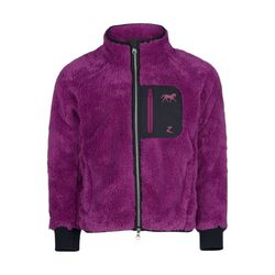 Horze Kids Landry Fleece Jacket - Arty Purple