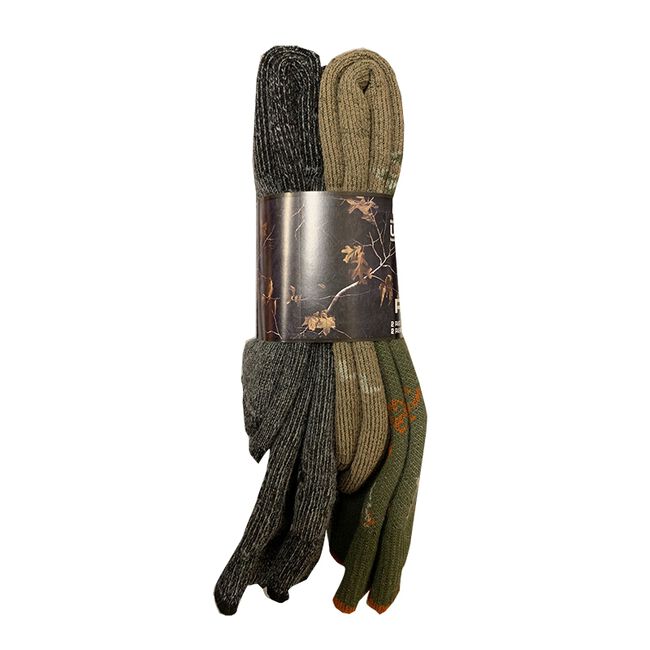 Wrangler Realtree Camo Socks for Men image number null