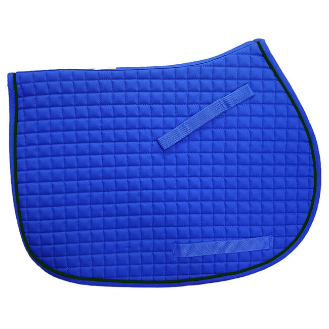 PRI Cotton Quilted All Purpose Square Pony Pad, Navy/White image number null
