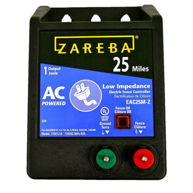 Zareba 25 Mile AC Low Impedance Charger image number null