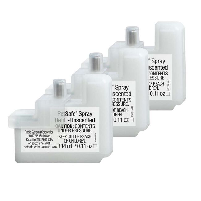 PetSafe Spray Refill Cartridges - Unscented - 3-Pack image number null