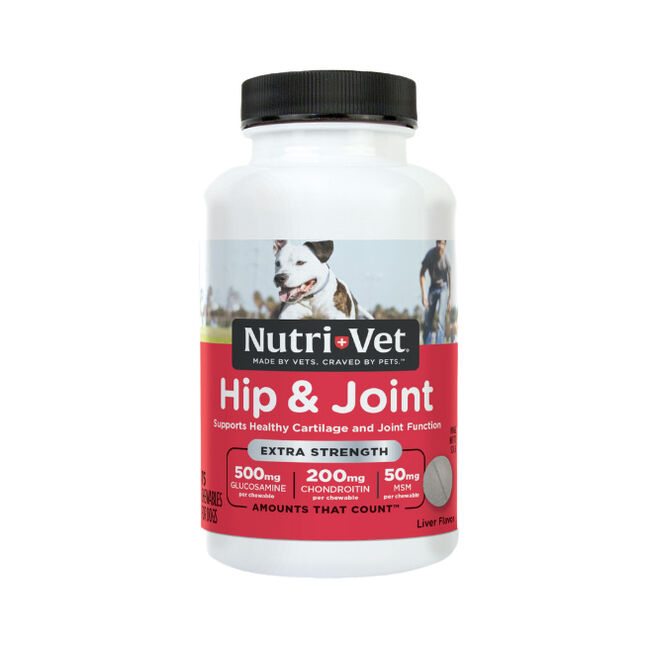 Nutri-Vet Hip & Joint Extra Strength Chewables for Dogs  image number null