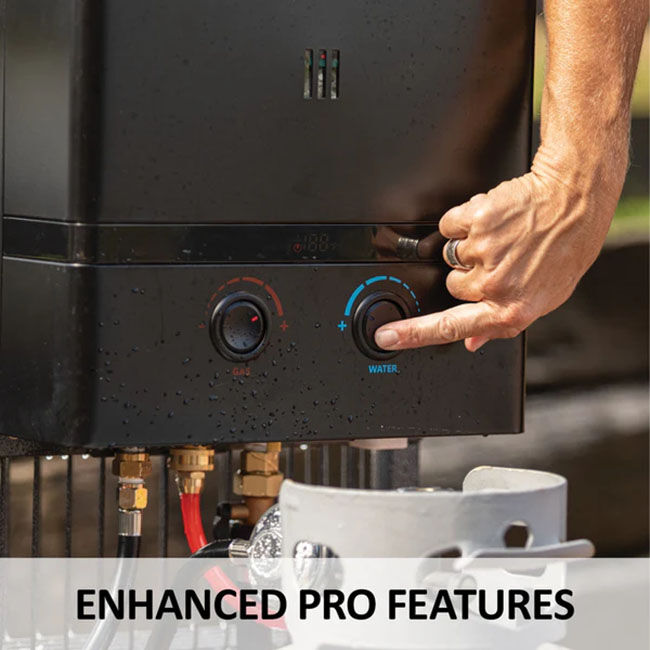 Insta-Hot Pro Portable Horse Washing System with Cart & Basket image number null