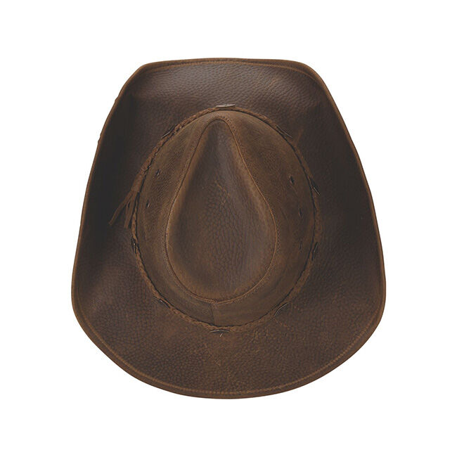 Bullhide Bonnaroo Leather Hat - Camel/Bronze image number null