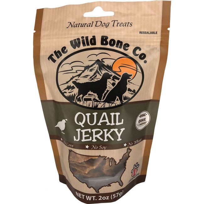 The Wild Bone Co. Quail Jerky - 2 oz image number null