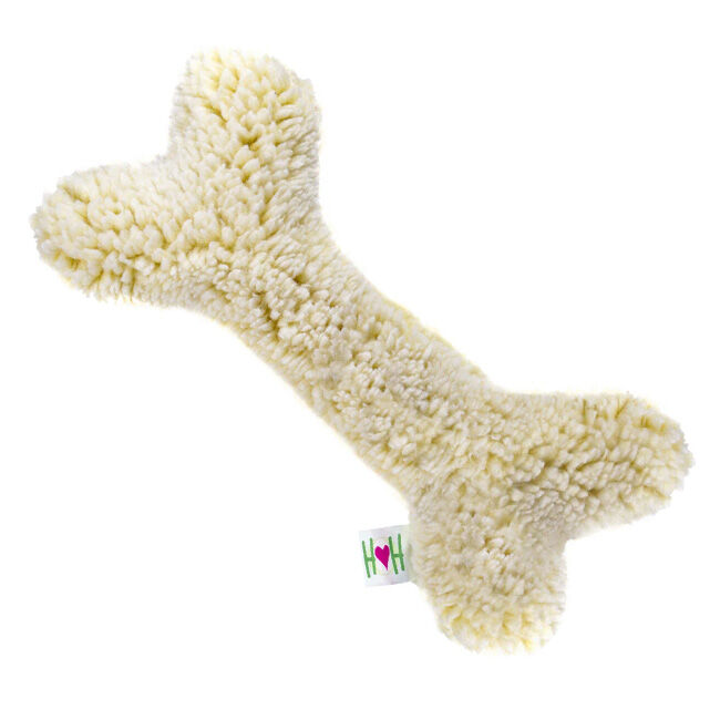 HuggleHounds 2' Plush Bone Dog Toy image number null