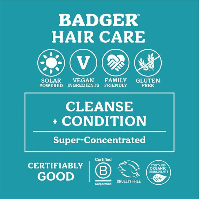Badger Shampoo Bar - 3 oz image number null